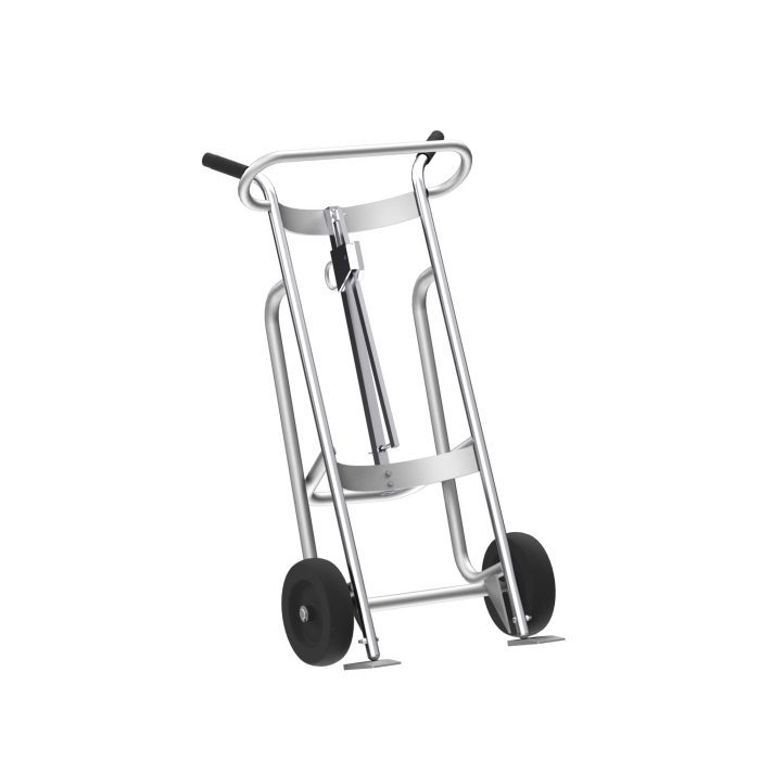 Valley Craft A1 UltraHeavy Duty Aluminum Drum Hand Truck With Standard Chime Hook Image 9