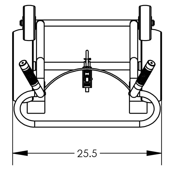 Valley Crafts UltraHeavy Duty 4Wheel Drum Hand Truck Image 5