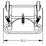 Valley Crafts UltraHeavy Duty 4Wheel Drum Hand Truck Image 5