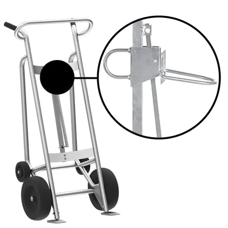 Valley Craft UltraHeavy Duty Drum Hand Trucks 1000 lb capacity Easy Handling Image 3