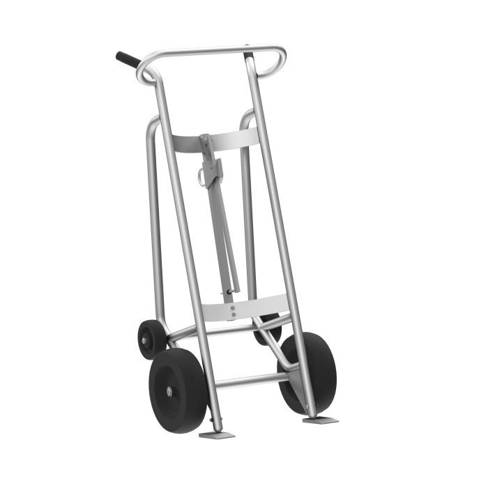 Valley Craft UltraHeavy Duty 4Wheel Aluminum Drum Hand Truck Image 3