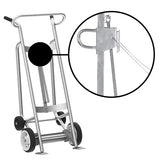 Valley Crafts UltraHeavy Duty 4Wheel Drum Hand Truck Image 6