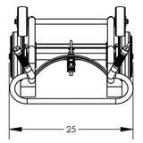 Valley Crafts UltraHeavy Duty 4Wheel Drum Hand Truck Image 8