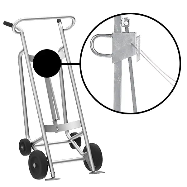 Valley Crafts UltraHeavy Duty 4Wheel Drum Hand Truck Image 9