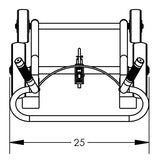 Valley Crafts UltraHeavy Duty 4Wheel Drum Hand Truck Image 11