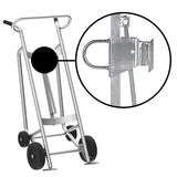 Valley Craft UltraHeavy Duty Drum Hand Truck Versatile  Durable 4Wheel Design Image 9