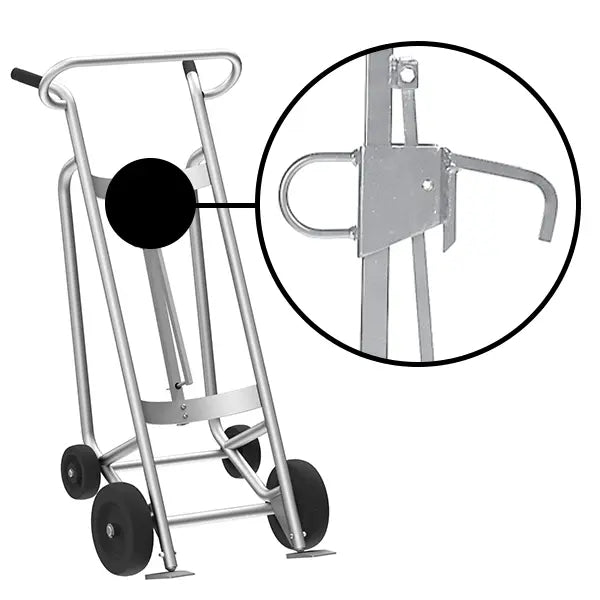 Valley Craft Superior Aluminum Drum Hand Trucks  4Wheel UltraHeavy Duty Design Image 9