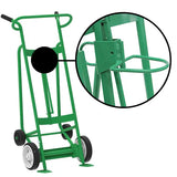 Valley Craft UltraDurable 4Wheel Steel Drum Hand Truck Image 7