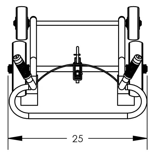 Valley Craft HeavyDuty 4Wheeled Drum Hand Truck for Industrial Use Image 9