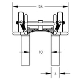 Valley Craft UltraDurable Aluminium 2Wheel Pallet Hand Truck Image 10