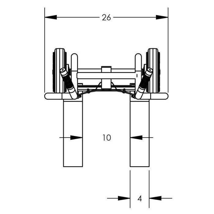 Valley Craft UltraDurable Aluminium 2Wheel Pallet Hand Truck Image 7