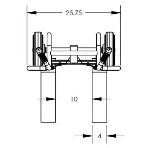 Valley Craft Steel 2Wheel UltraHeavy Duty Pallet Hand Truck Image 7