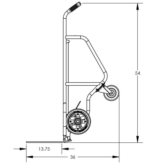 Valley Craft 4Wheel Pallet Truck UltraHeavy Duty Steel Construction Image 6