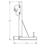 Valley Craft Universal Drum Forklift Attachment  UltraHeavy Duty Steel Image 8