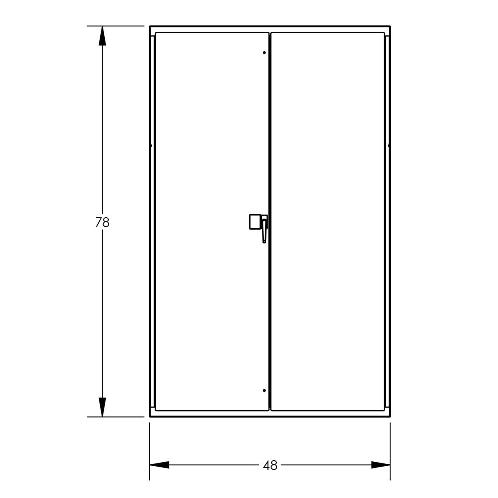 Valley Crafts Secure Electronic Locking Cabinets Industrial Grade Image 15