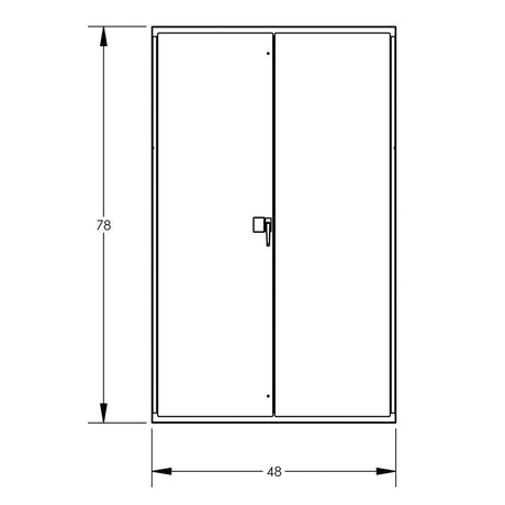 Valley Crafts Secure Electronic Locking Cabinets Industrial Grade Image 15