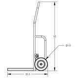 Valley Craft MultiUse Hand Trucks  UltraHeavy Duty Steel Construction Image 9