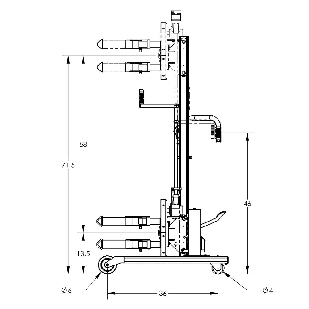 Valley Crafts UserFriendly Manual Drum Lifts and Rotators Image 9