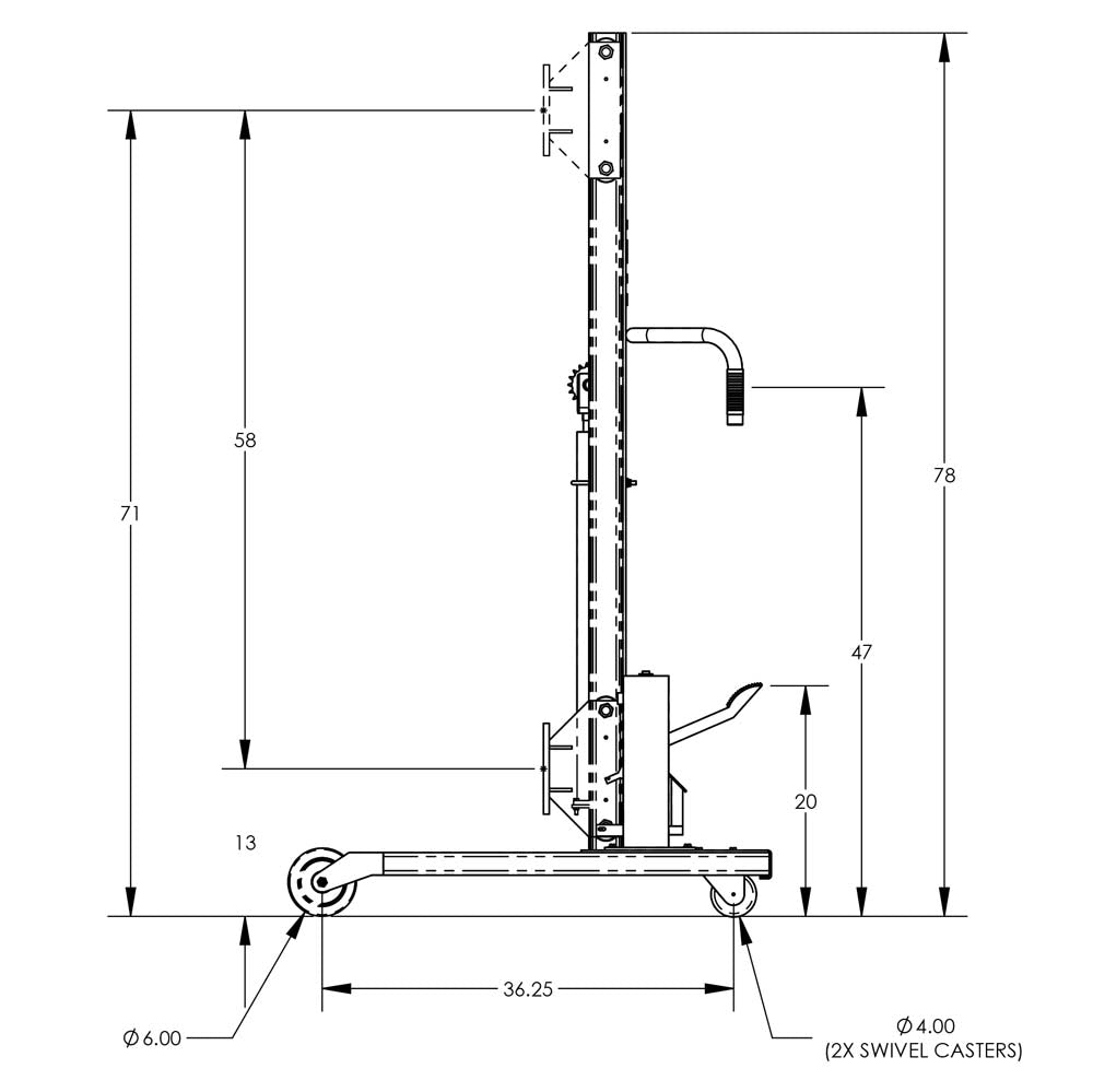 Valley Craft Universal Steel Lifts  Stackers Enhance Your Material Handling Image 58