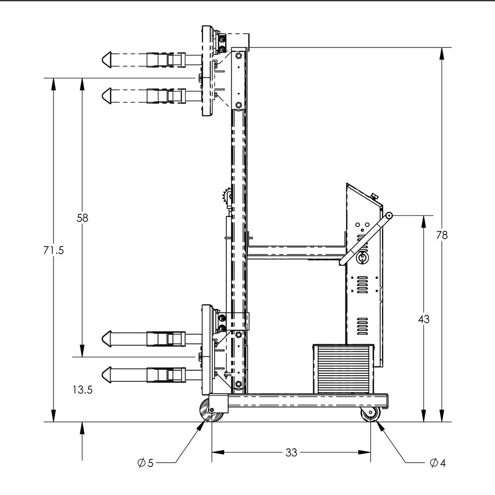 Valley Craft SemiActivated Drum Hoists  Rotators Image 83