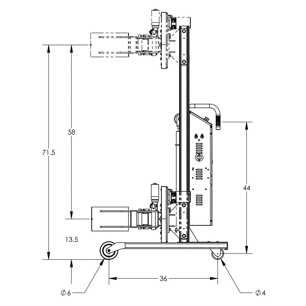 Valley Craft SemiActivated Drum Hoists  Rotators Image 11