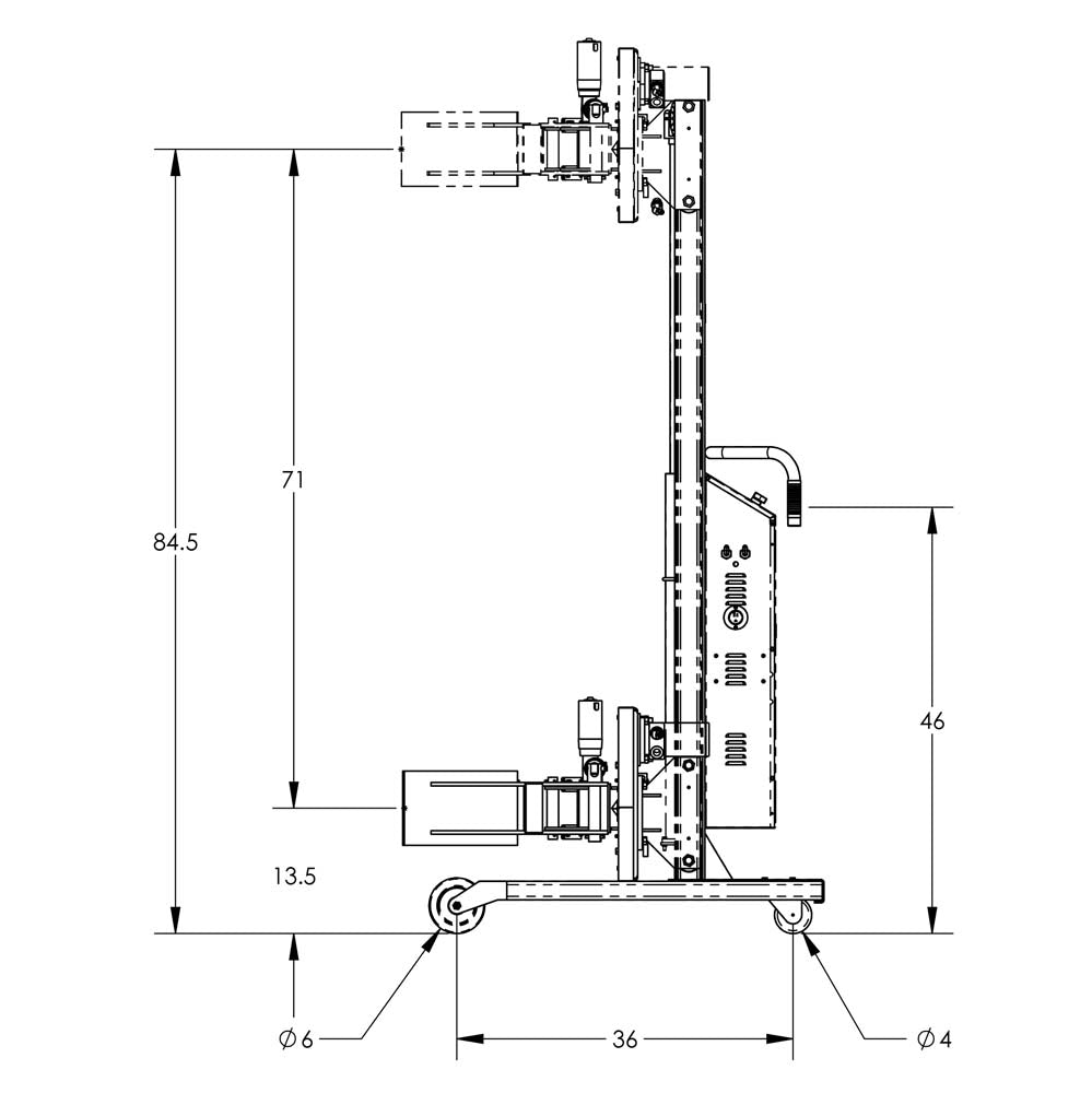 Valley Craft SemiActivated Drum Hoists  Rotators Image 24