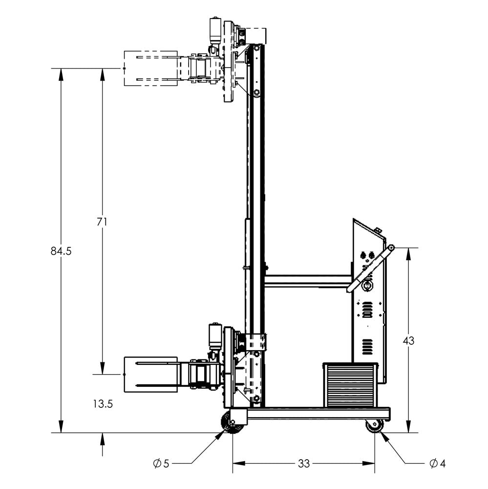 Valley Craft SemiActivated Drum Hoists  Rotators Image 42