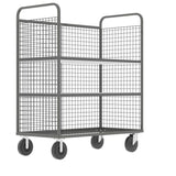 Valley Crafts UltraDurable 3Sided Cage Cart for Efficient Storage and Transport Image 10