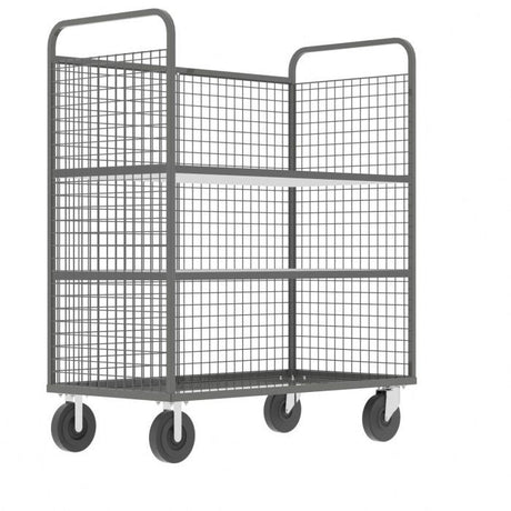Valley Crafts UltraDurable 3Sided Cage Cart for Efficient Storage and Transport Image 10