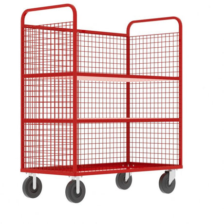 Valley Crafts UltraDurable 3Sided Cage Cart for Efficient Storage and Transport Image 8