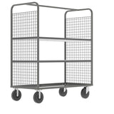 Valley Craft UltraDurable 2Sided Stock Picking Cage Cart Image 10