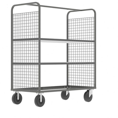 Valley Craft UltraDurable 2Sided Stock Picking Cage Cart Image 10