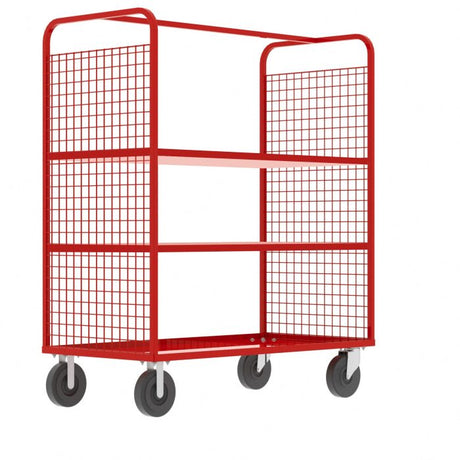 Valley Craft UltraDurable 2Sided Stock Picking Cage Cart Image 8