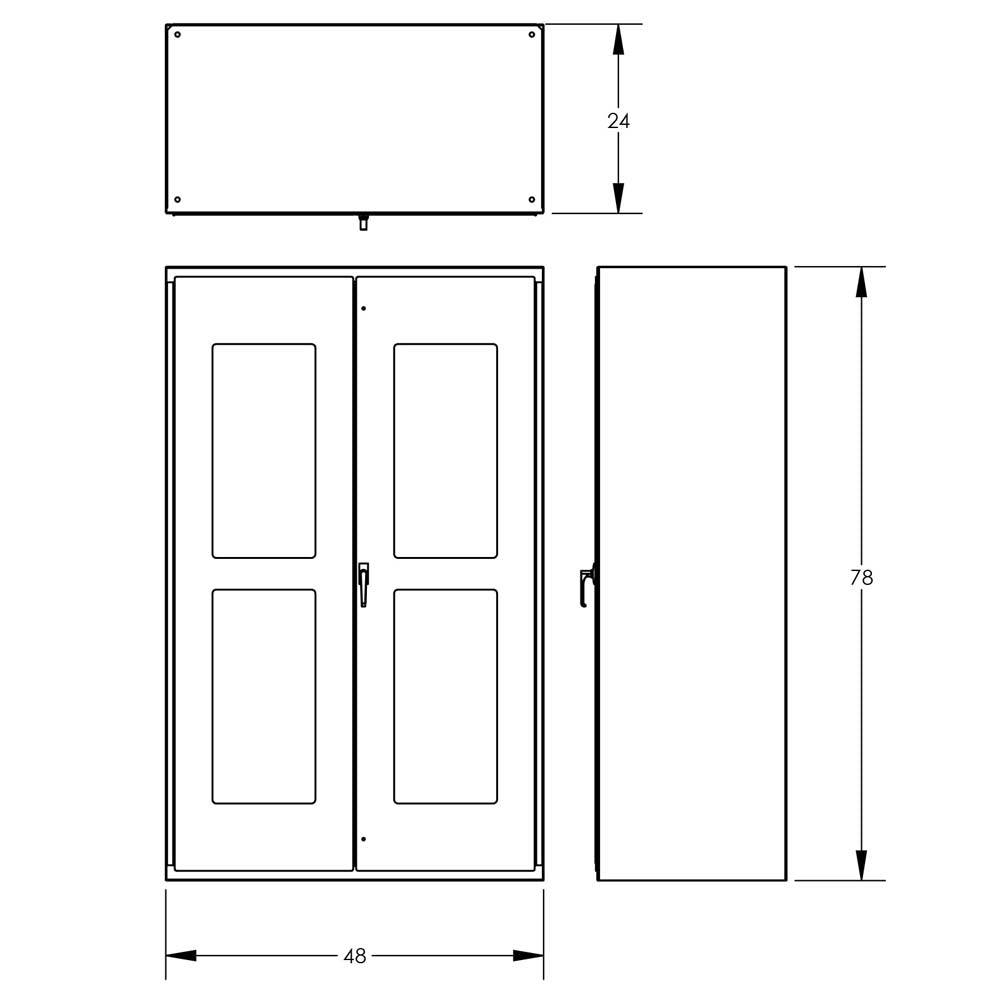 Transparent Cabinets by Valley Craft for Organized and Secure Storage Image 29