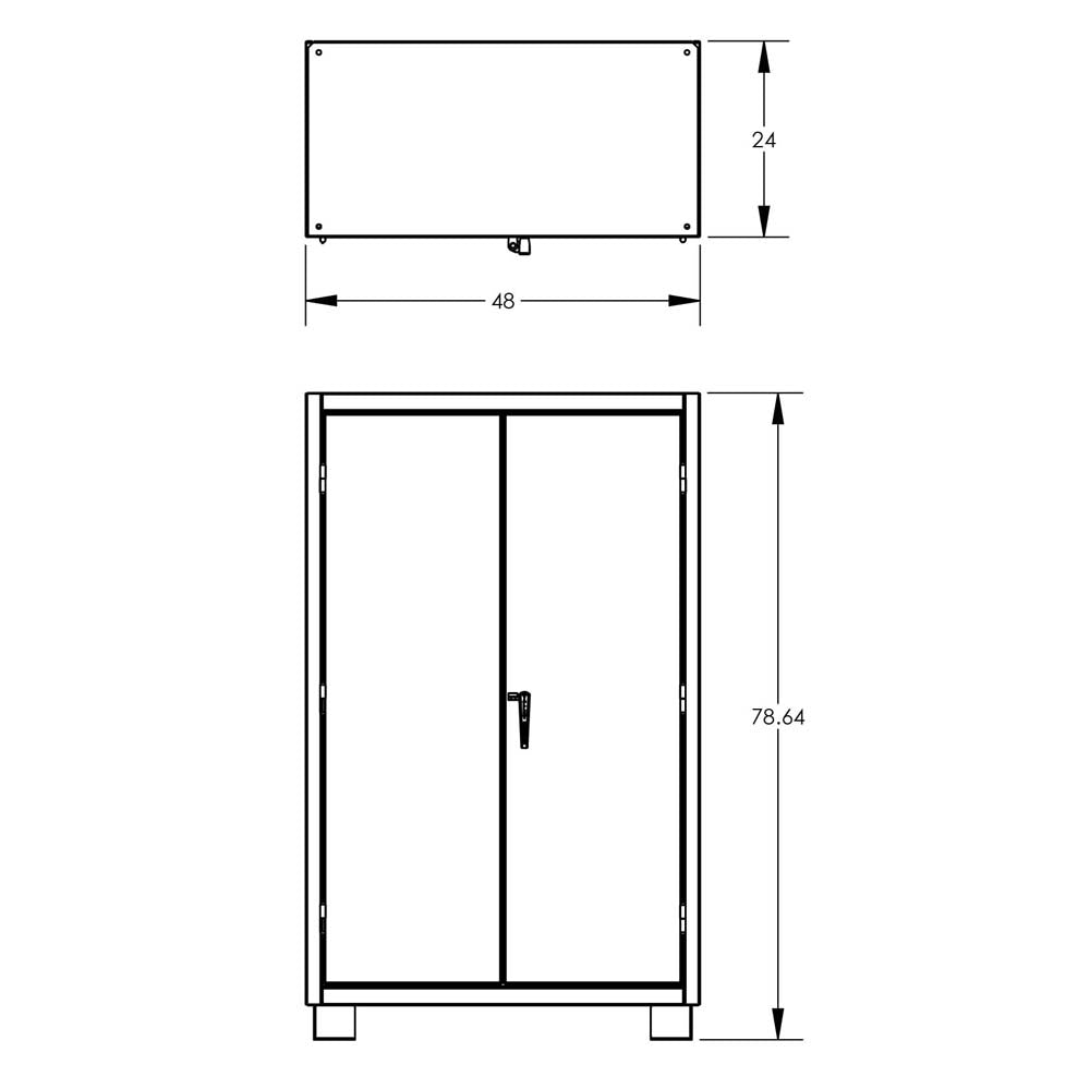 Valley Craft Durable 12 Gauge HeavyDuty Cabinets for Heavy Tools Storage Image 22