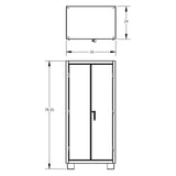 Valley Craft Durable 12 Gauge HeavyDuty Cabinets for Heavy Tools Storage Image 6