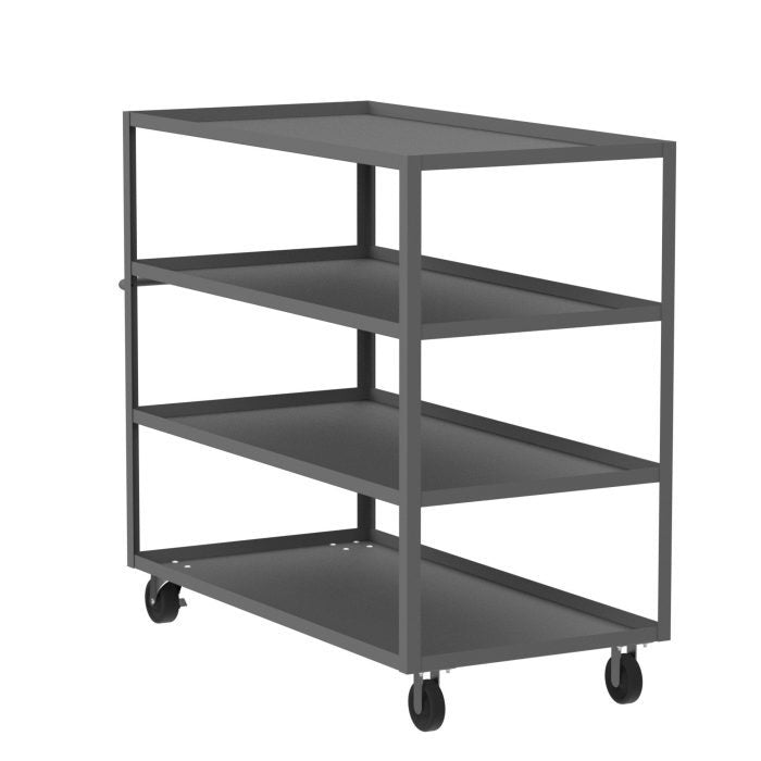 Valley Craft 4Shelf Utility Cart  Ultra Durable 12 Gauge Steel Design Image 22