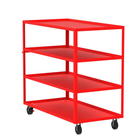 Valley Craft 4Shelf Utility Cart  Ultra Durable 12 Gauge Steel Design Image 20