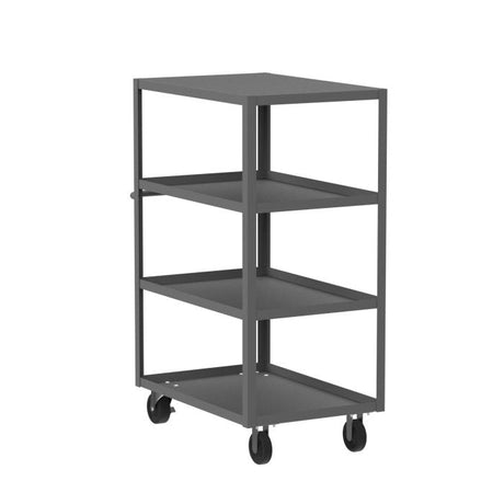 Valley Craft 4Shelf Utility Cart  Ultra Durable 12 Gauge Steel Design Image 7