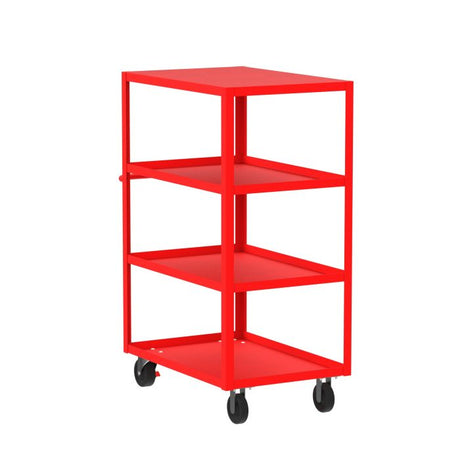 Valley Craft 4Shelf Utility Cart  Ultra Durable 12 Gauge Steel Design Image 5