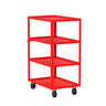 Valley Craft 4Shelf Utility Cart  Ultra Durable 12 Gauge Steel Design Image 2