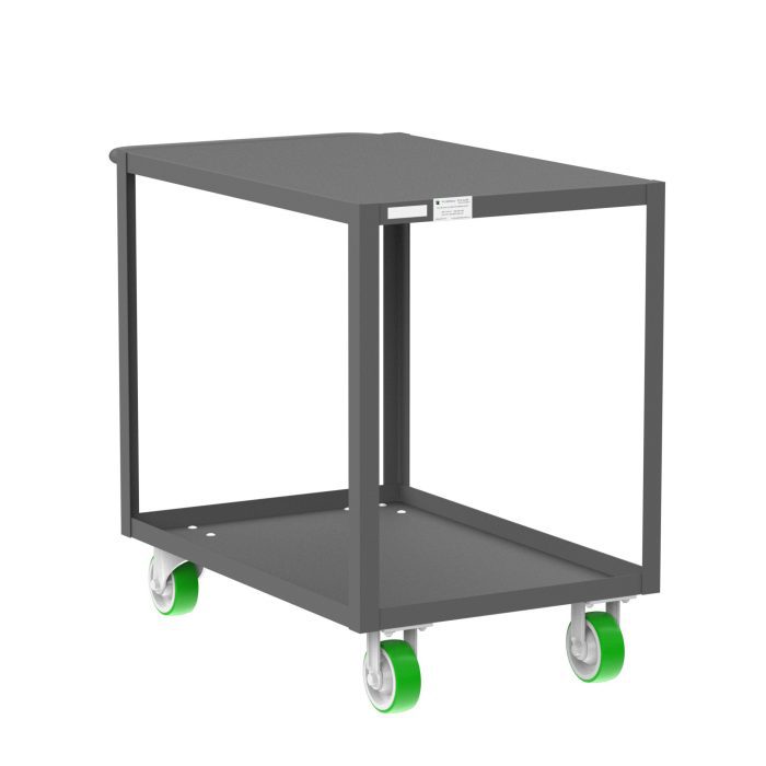 Valley Craft 2Shelf Utility Cart  Ultra Sturdy and Heavy Duty Design Image 13