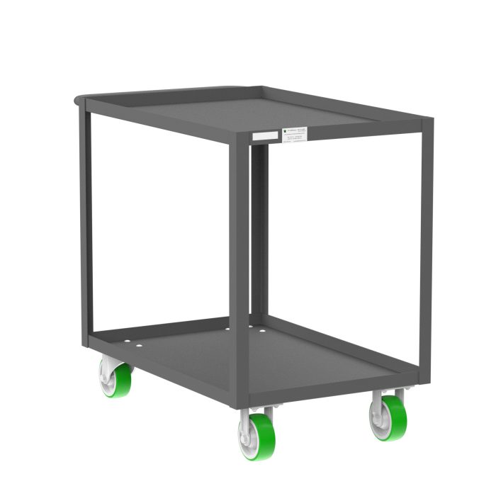 Valley Craft 2Shelf Utility Cart  Ultra Sturdy and Heavy Duty Design Image 10