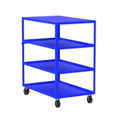 Valley Craft 4Shelf Utility Cart  Ultra Durable 12 Gauge Steel Design Image 18