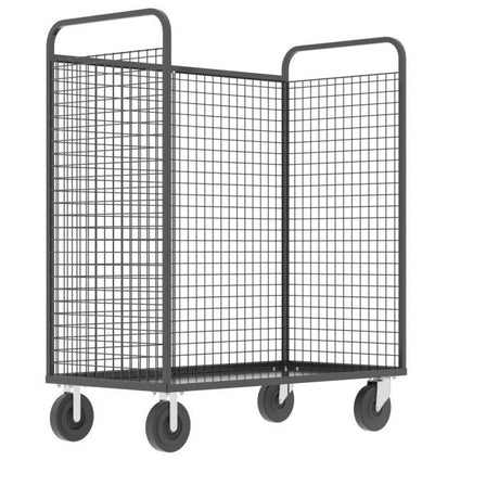Valley Crafts UltraDurable 3Sided Cage Cart for Efficient Storage and Transport Image 4