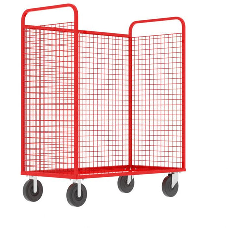 Valley Crafts UltraDurable 3Sided Cage Cart for Efficient Storage and Transport Image 2
