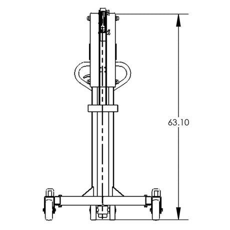 Valley Crafts Deluxe Drum Lifts  Transporters for Efficient Handling Image 6