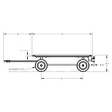 UltraHeavy Duty QuadSteer Steel Trailer by Valley Craft Image 4