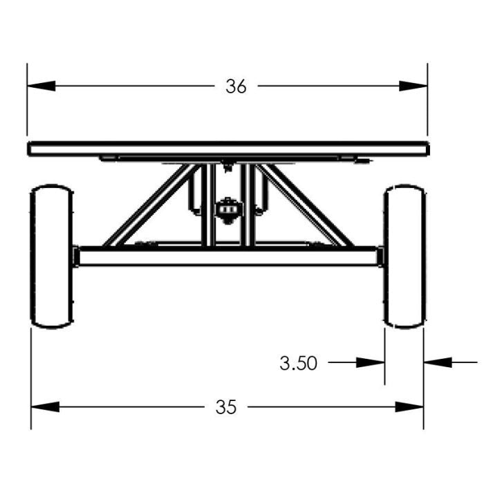 UltraHeavy Duty QuadSteer Steel Trailer by Valley Craft Image 5