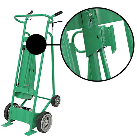 Valley Craft Motorized Drum Hand Truck  UltraDuty Steel  Solid Rubber Wheels Image 5